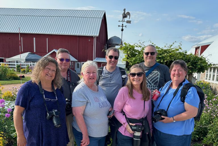 InFocus Photo Club members on a club outing